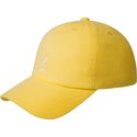 cepur-izliekta-dzeltens-regulejams-washed-baseball-lemon-sorbet-no-kangol