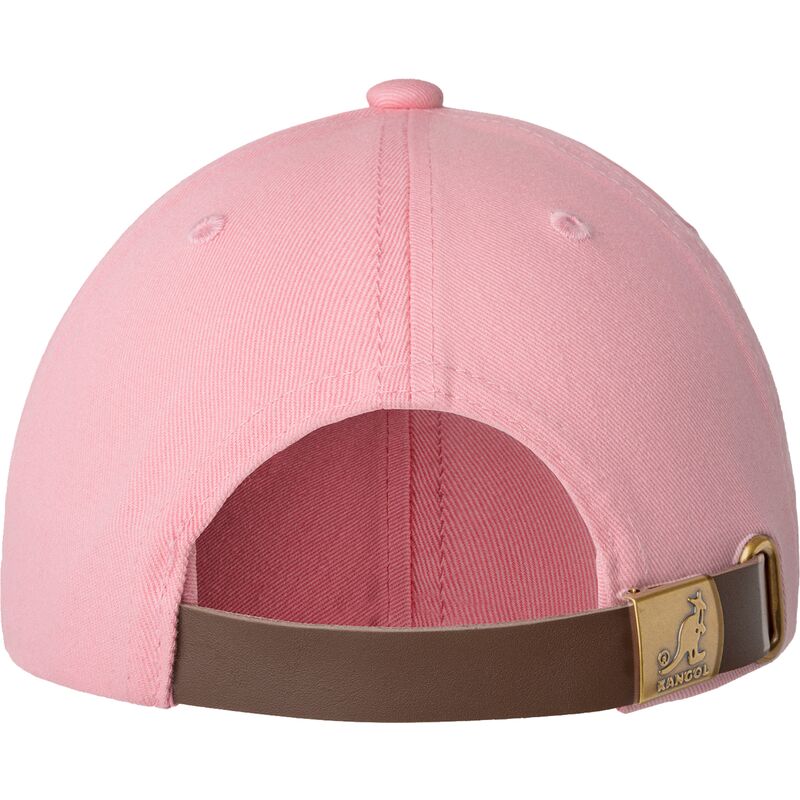 cepur-izliekta-roza-regulejams-washed-baseball-pepto-no-kangol