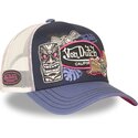 cepur-izliekta-truckeris-violets-snapback-patches14-no-von-dutch
