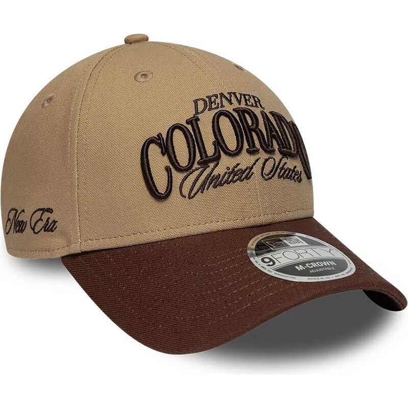 cepur-izliekta-bruns-regulejams-9forty-m-crown-wordmark-no-denver-colorado-no-new-era cepur-izliekta-bruns-regulejams-9forty-m-crown-wordmark-no-denver-colorado-no-new-era