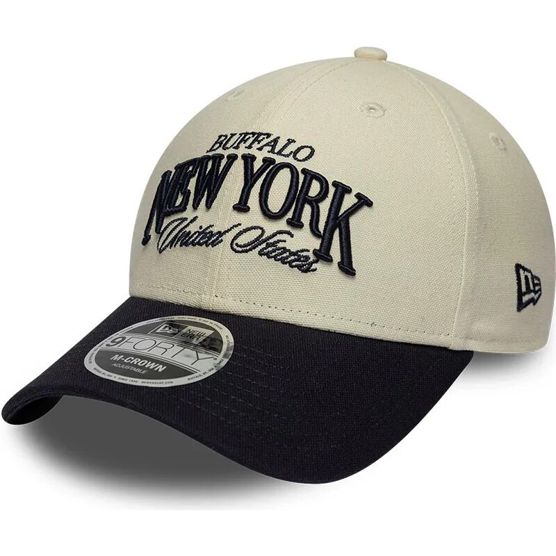 cepur-izliekta-bess-regulejams-9forty-m-crown-wordmark-no-buffalo-new-york-no-new-era