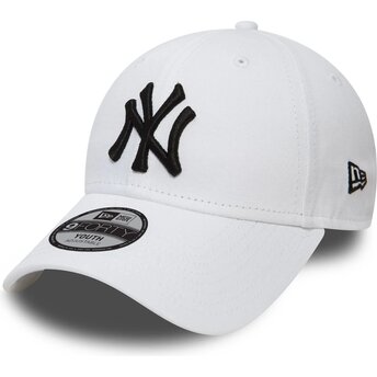 Cepur izliekta balts regulējams bērniem 9FORTY League Essential no New York Yankees MLB no New Era