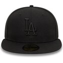 cepur-plakana-melns-pieguloss-59fifty-league-essential-no-los-angeles-dodgers-mlb-no-new-era