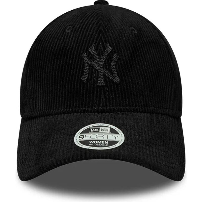 cepur-izliekta-melns-regulejams-9forty-cord-no-new-york-yankees-mlb-no-new-era