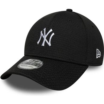 Cepur izliekta melns piegulošs 39THIRTY Stretch Mesh no New York Yankees MLB no New Era