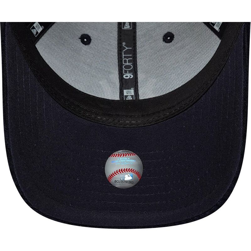 cepur-izliekta-tumsi-zils-snapback-9forty-m-crown-cord-visor-no-new-york-yankees-mlb-no-new-era