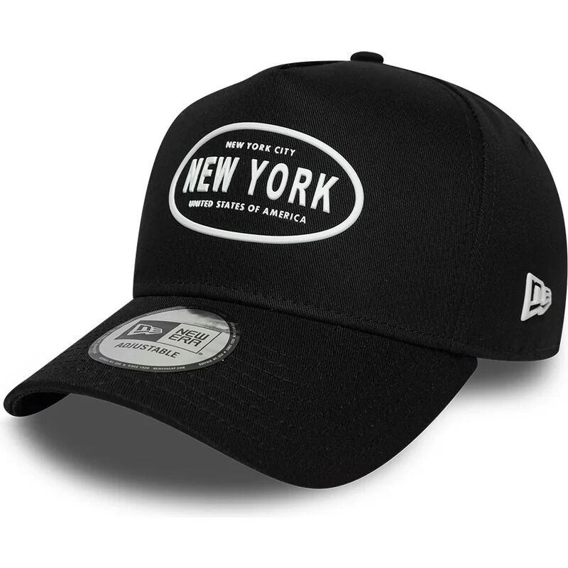 cepur-izliekta-melns-snapback-9forty-e-frame-rubber-no-new-york-no-new-era