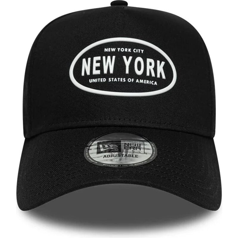 cepur-izliekta-melns-snapback-9forty-e-frame-rubber-no-new-york-no-new-era