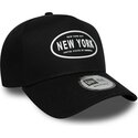 cepur-izliekta-melns-snapback-9forty-e-frame-rubber-no-new-york-no-new-era