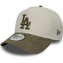 cepur-izliekta-zals-snapback-9forty-e-frame-suede-visor-no-los-angeles-dodgers-mlb-no-new-era