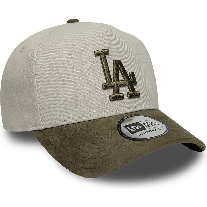 cepur-izliekta-zals-snapback-9forty-e-frame-suede-visor-no-los-angeles-dodgers-mlb-no-new-era