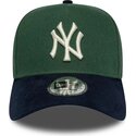 cepur-izliekta-zals-snapback-9forty-e-frame-suede-visor-no-new-york-yankees-mlb-no-new-era