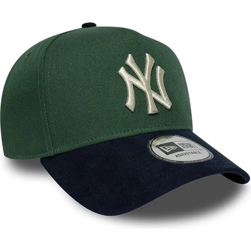 cepur-izliekta-zals-snapback-9forty-e-frame-suede-visor-no-new-york-yankees-mlb-no-new-era