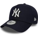 cepur-izliekta-tumsi-zils-snapback-9forty-e-frame-mythical-icon-no-new-york-yankees-mlb-no-new-era