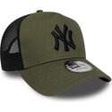 cepur-izliekta-truckeris-zals-snapback-a-frame-league-essential-no-new-york-yankees-mlb-no-new-era