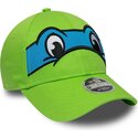 cepur-izliekta-zals-snapback-berniem-9forty-m-crown-face-no-leonardo-tortugas-ninja-no-new-era