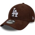 cepur-izliekta-bruns-snapback-9forty-entry-cord-no-los-angeles-dodgers-mlb-no-new-era
