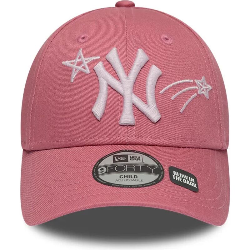 cepur-izliekta-roza-regulejams-berniem-9forty-space-no-new-york-yankees-mlb-no-new-era
