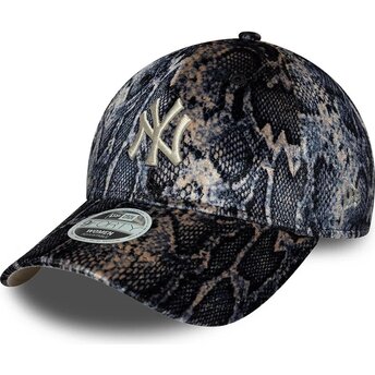 Cepur izliekta daudzkrāsains regulējams 9FORTY Snake Print no New York Yankees MLB no New Era