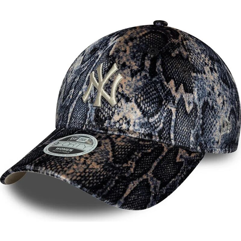 cepur-izliekta-daudzkrasains-regulejams-9forty-snake-print-no-new-york-yankees-mlb-no-new-era