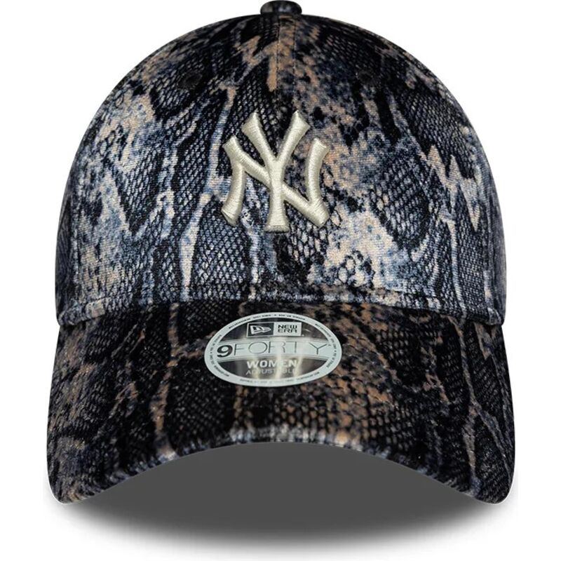cepur-izliekta-daudzkrasains-regulejams-9forty-snake-print-no-new-york-yankees-mlb-no-new-era
