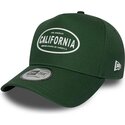 cepur-izliekta-zals-snapback-9forty-e-frame-rubber-no-california-los-angeles-no-new-era