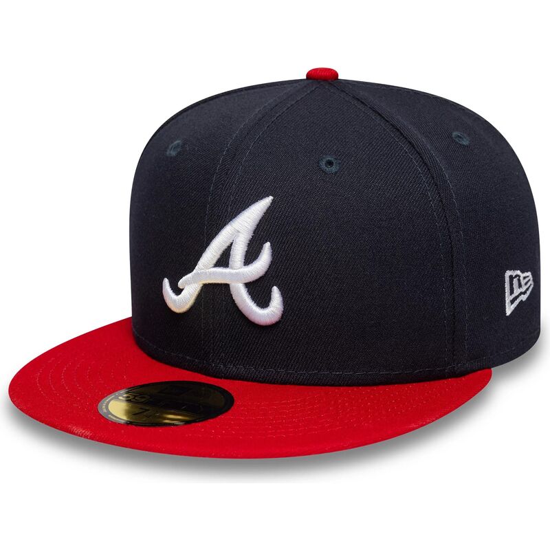 cepur-plakana-tumsi-zils-pieguloss-59fifty-ac-perf-no-atlanta-braves-mlb-no-new-era