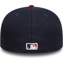 cepur-plakana-tumsi-zils-pieguloss-59fifty-ac-perf-no-atlanta-braves-mlb-no-new-era