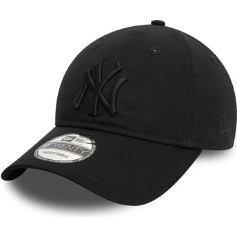 Cepur izliekta melns regulējams 9TWENTY League Essential no New York Yankees MLB no New Era