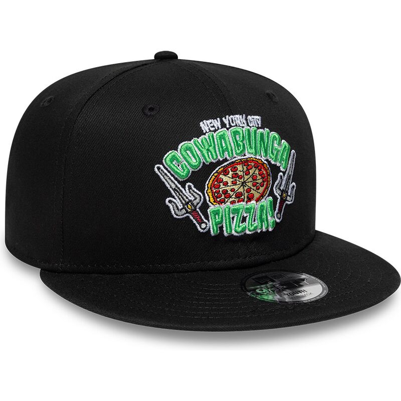 cepur-plakana-melns-snapback-berniem-9fifty-cowabunga-pizza-no-tortugas-ninja-no-new-era