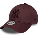 cepur-izliekta-sarkans-regulejams-9forty-league-essential-no-new-york-yankees-mlb-no-new-era