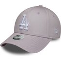 cepur-izliekta-violets-regulejams-9forty-league-essential-no-los-angeles-dodgers-mlb-no-new-era