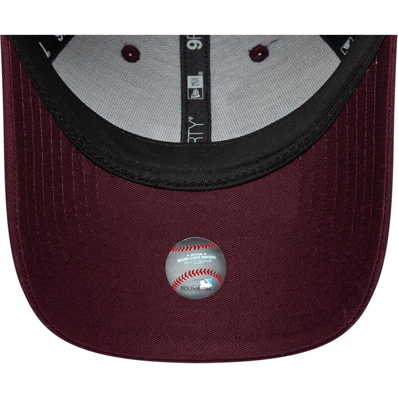 cepur-izliekta-sarkans-regulejams-rosa-9forty-metallic-no-los-angeles-dodgers-mlb-no-new-era