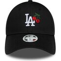 cepur-izliekta-melns-regulejams-9forty-fruit-icon-cherry-no-los-angeles-dodgers-mlb-no-new-era