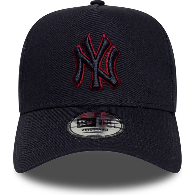 cepur-izliekta-tumsi-zils-snapback-9forty-e-frame-team-outline-no-new-york-yankees-mlb-no-new-era