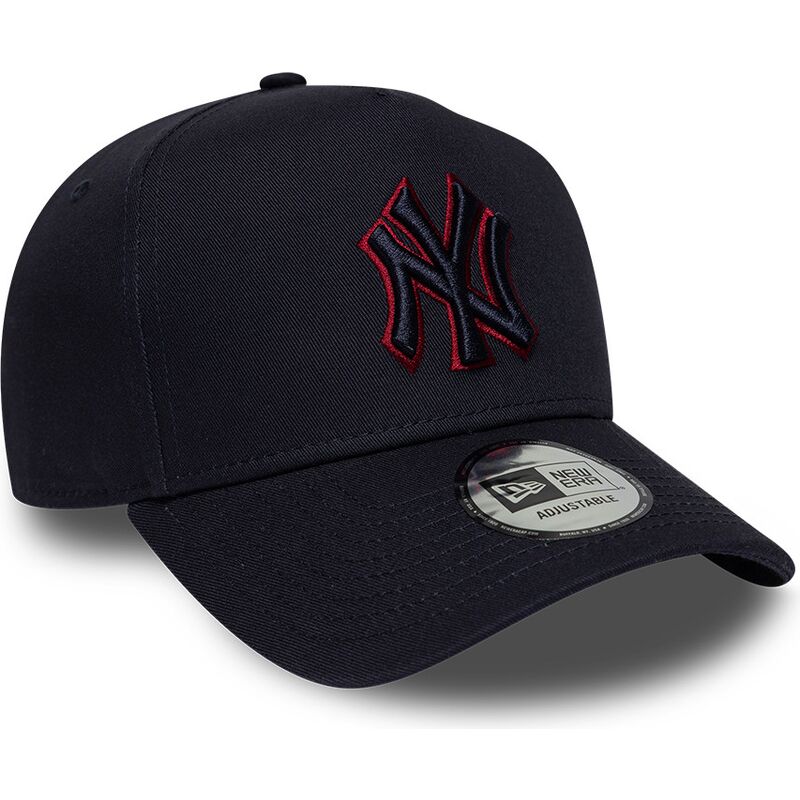 cepur-izliekta-tumsi-zils-snapback-9forty-e-frame-team-outline-no-new-york-yankees-mlb-no-new-era
