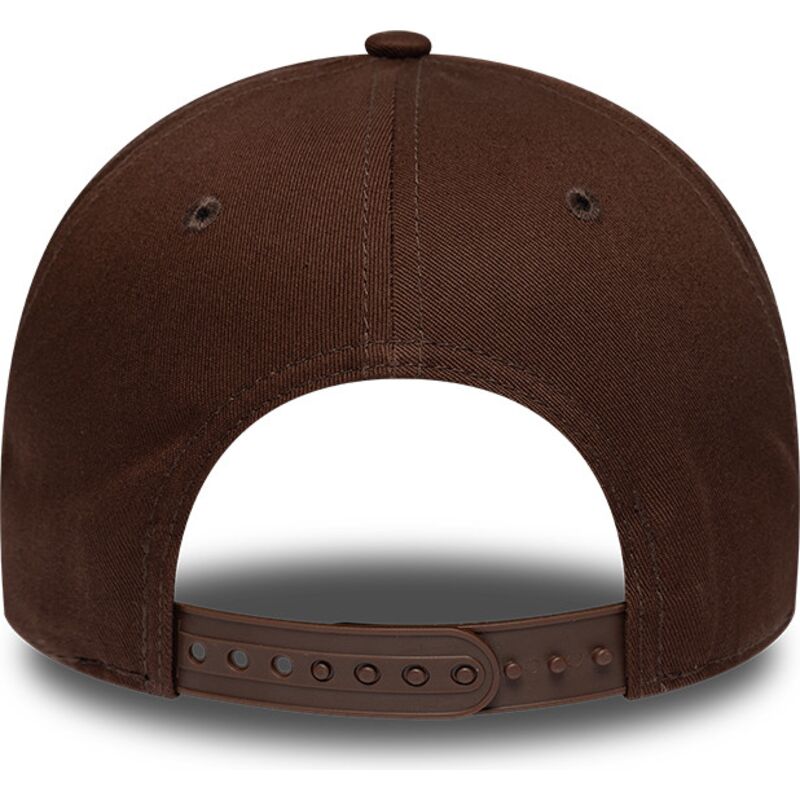 cepur-izliekta-bruns-snapback-9forty-e-frame-team-outline-no-los-angeles-dodgers-mlb-no-new-era