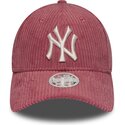cepur-izliekta-roza-regulejams-9forty-m-crown-chunky-cord-no-new-york-yankees-mlb-no-new-era