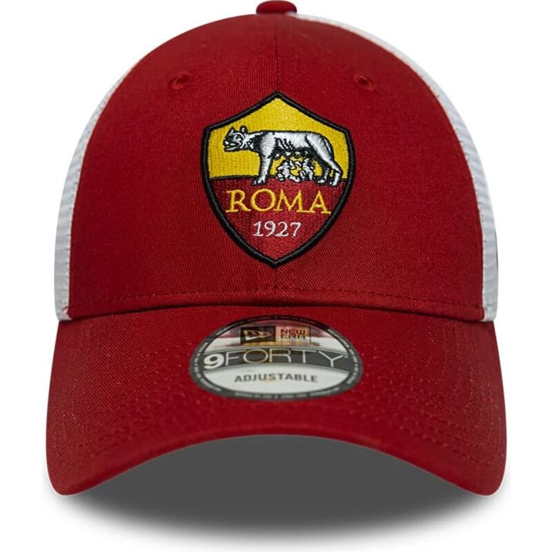 cepur-izliekta-truckeris-sarkans-regulejams-9forty-league-no-associazione-sportiva-roma-serie-a-no-new-era