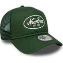 cepur-izliekta-truckeris-zals-snapback-a-frame-oval-patch-foam-no-new-era
