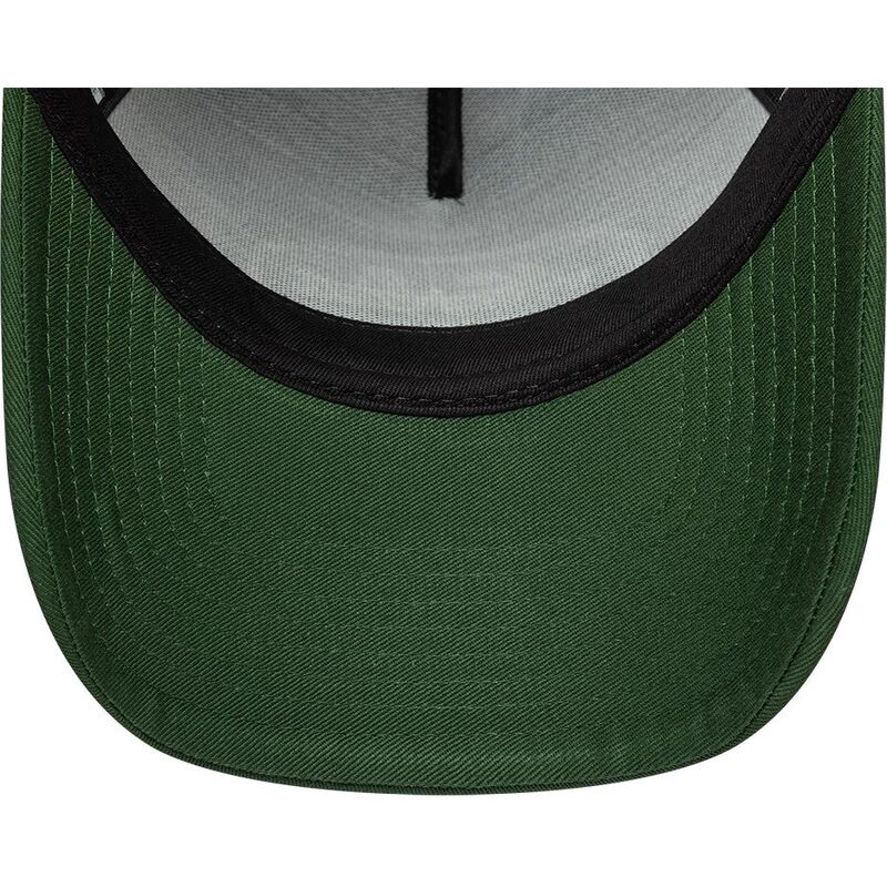 cepur-izliekta-truckeris-zals-snapback-a-frame-oval-patch-foam-no-new-era