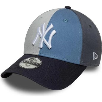 Cepur izliekta daudzkrāsains regulējams bērniem 9FORTY Colourblock no New York Yankees MLB no New Era
