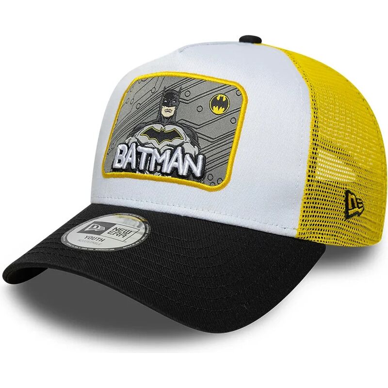 cepur-izliekta-truckeris-daudzkrasains-snapback-berniem-a-frame-patch-no-batman-dc-comics-no-new-era
