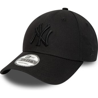 Cepur izliekta melns regulējams 9FORTY League Essential no New York Yankees MLB no New Era