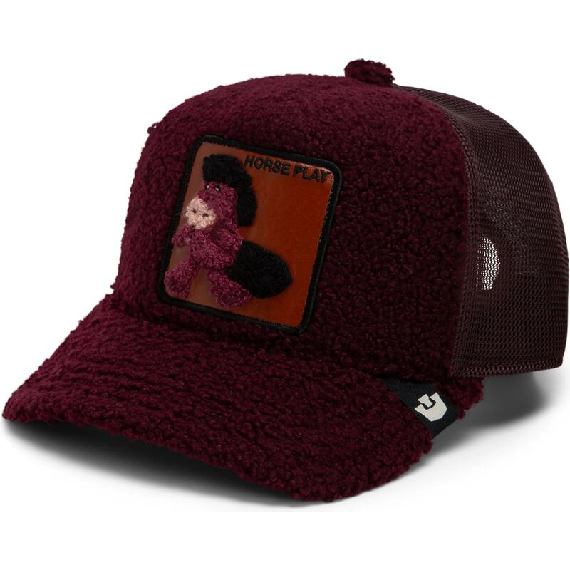 cepur-izliekta-truckeris-sarkans-snapback-horsey-double-stuffed-horse-play-the-farm-goorin-bros