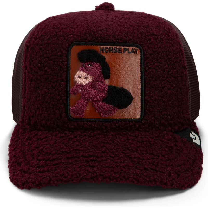cepur-izliekta-truckeris-sarkans-snapback-horsey-double-stuffed-horse-play-the-farm-goorin-bros