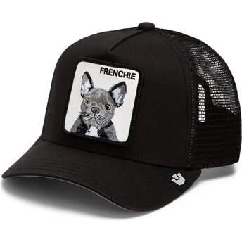 Cepur izliekta truckeris melns snapback bērniem Frenchie Original Recipe The Farm Goorin Bros.