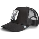 cepur-izliekta-truckeris-melns-snapback-berniem-frenchie-original-recipe-the-farm-goorin-bros