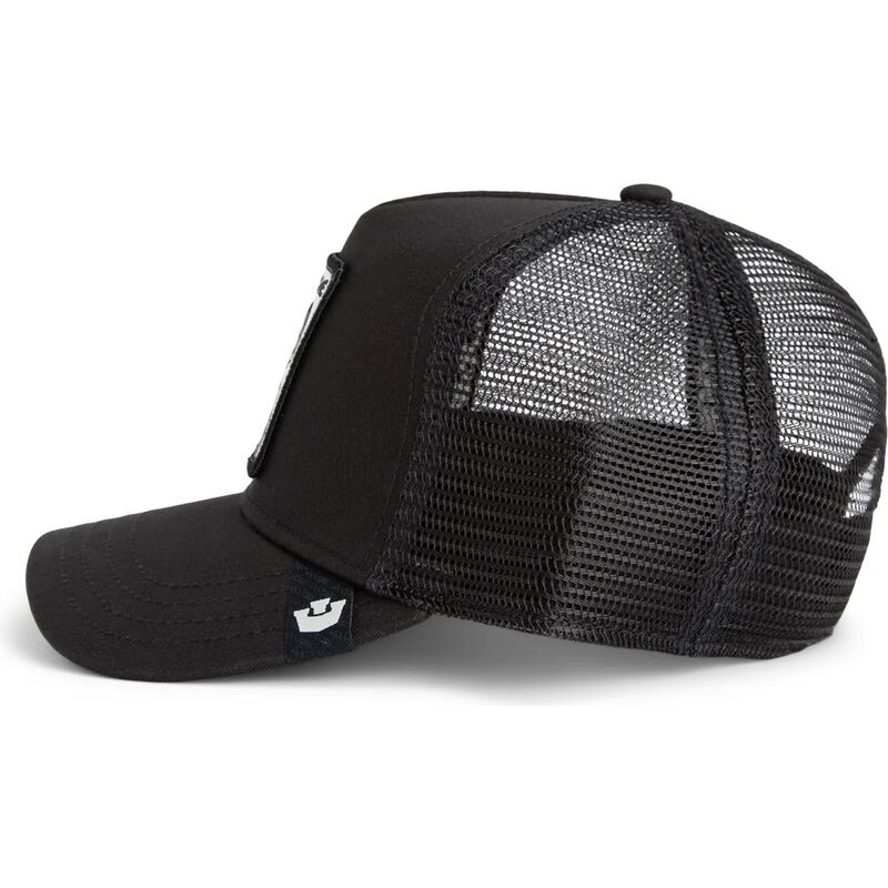 cepur-izliekta-truckeris-melns-snapback-berniem-frenchie-original-recipe-the-farm-goorin-bros