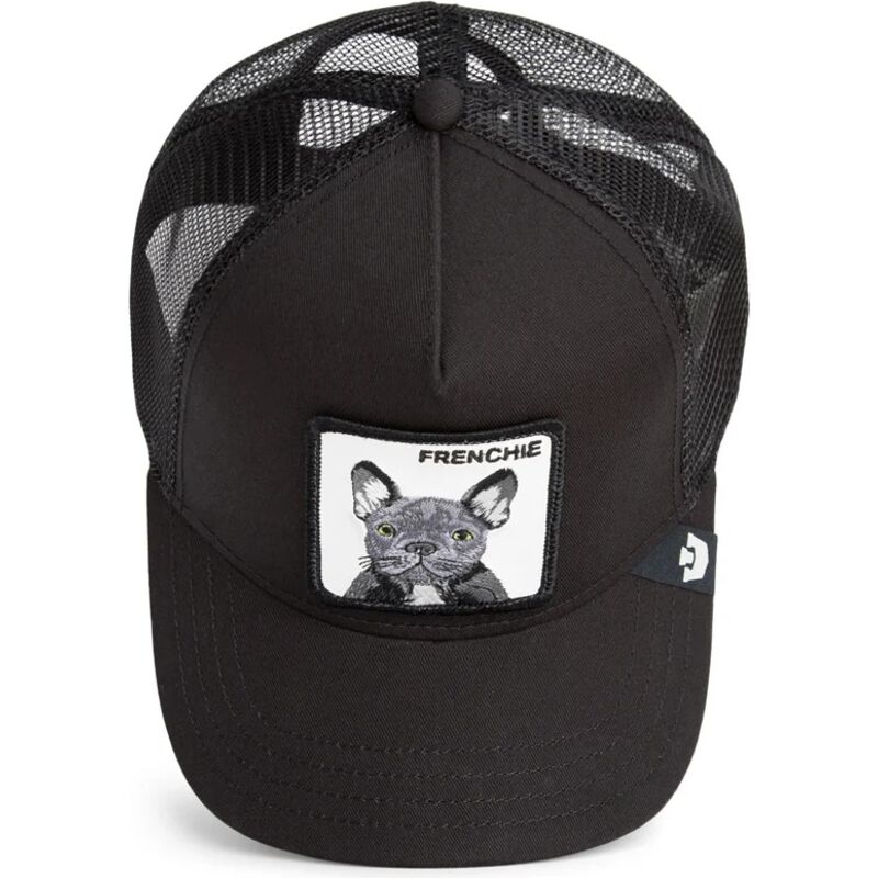 cepur-izliekta-truckeris-melns-snapback-berniem-frenchie-original-recipe-the-farm-goorin-bros
